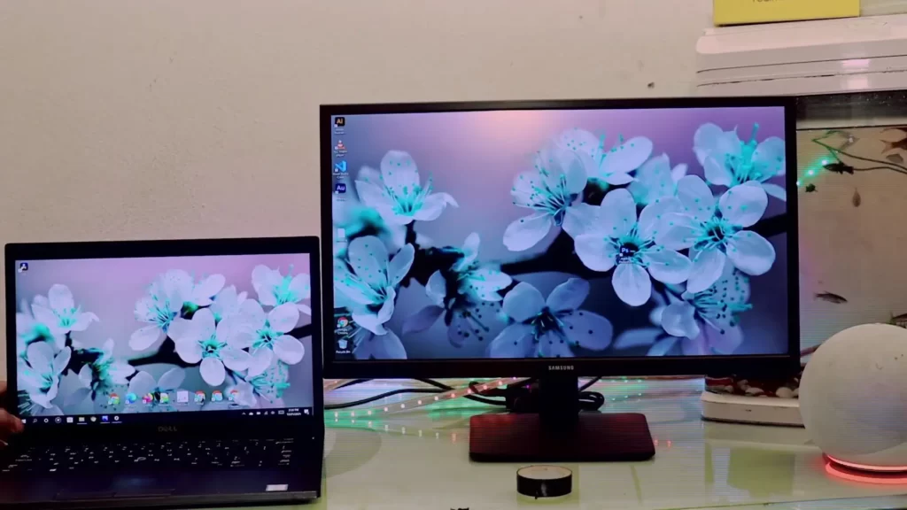 expand wallpaper between monitors