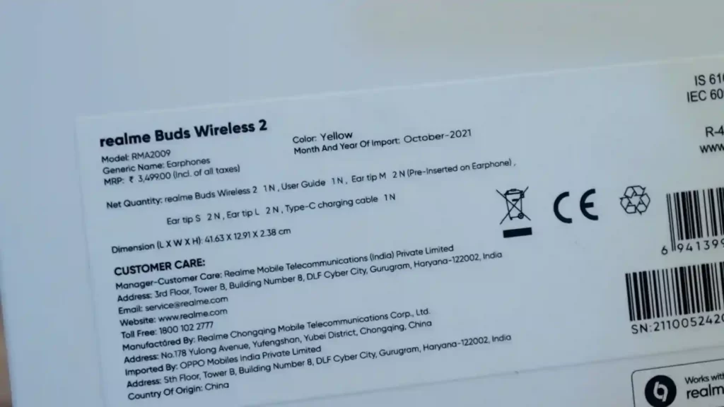 realme buds wireless 2 price in india