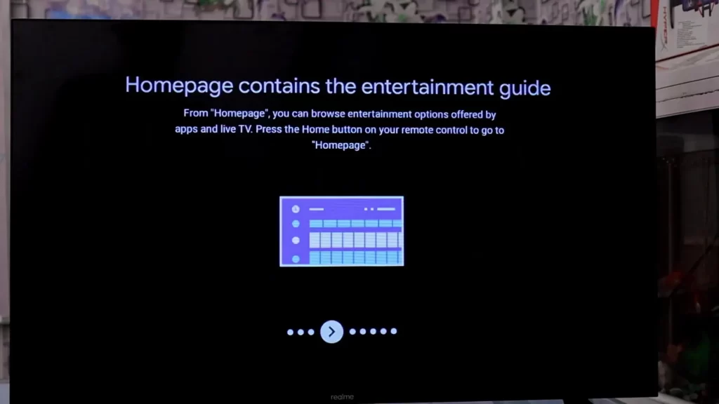 android tv setup