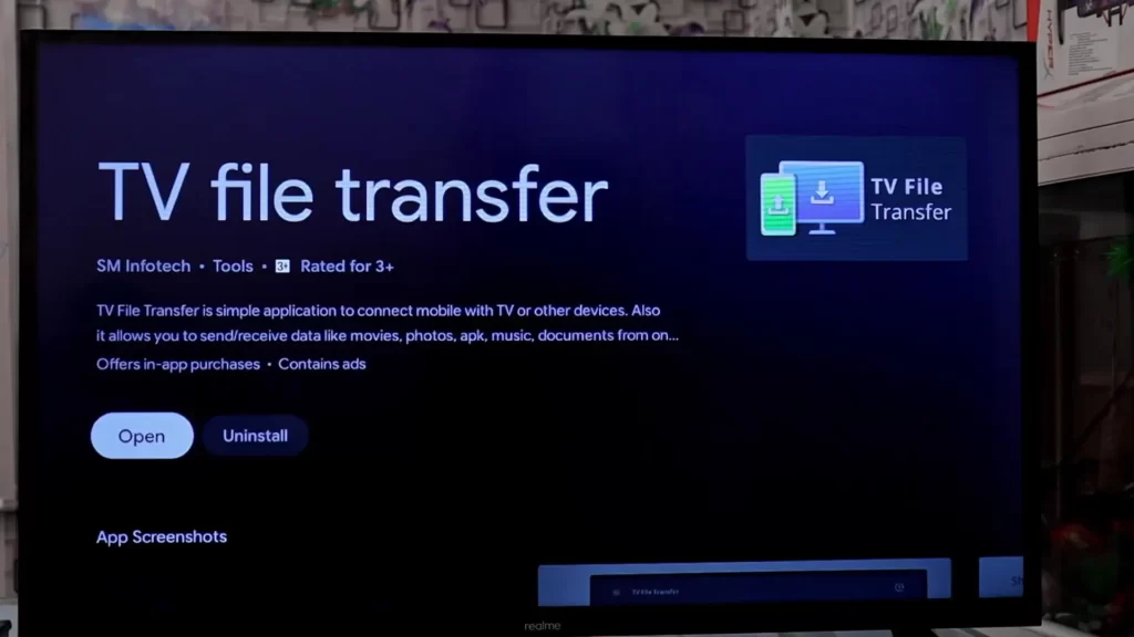 tv file transfer app for transferring data from tv to phone and phone to tv